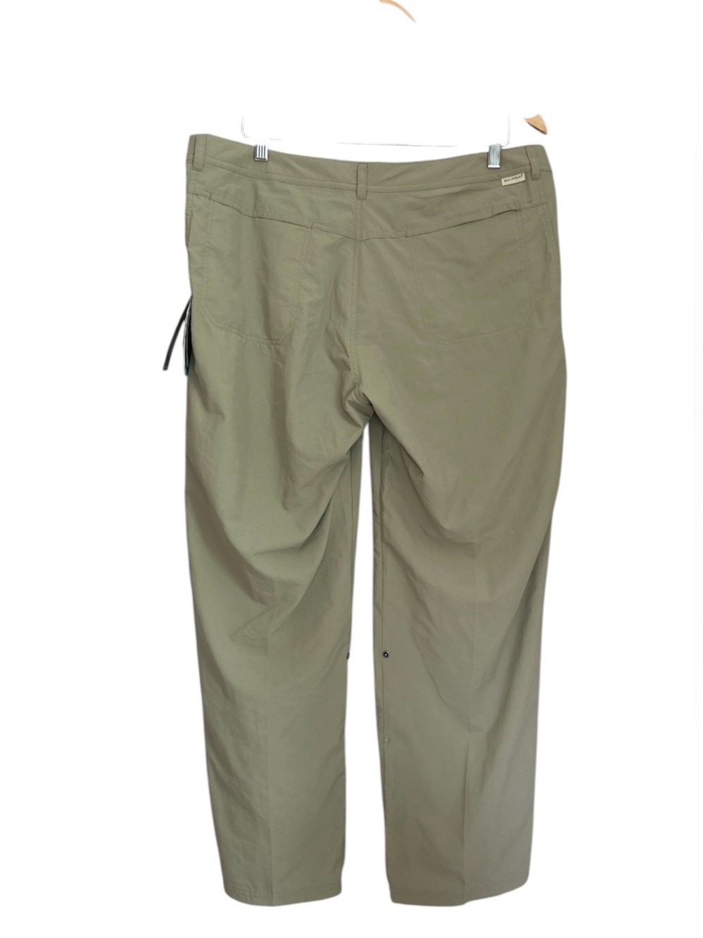 NWT ExOfficio Sol Cool Nomad Hiking Travel Pants in Tawny Petite Size 14 - Picture 2 of 15
